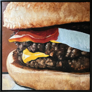 Cheeseburger With Onion